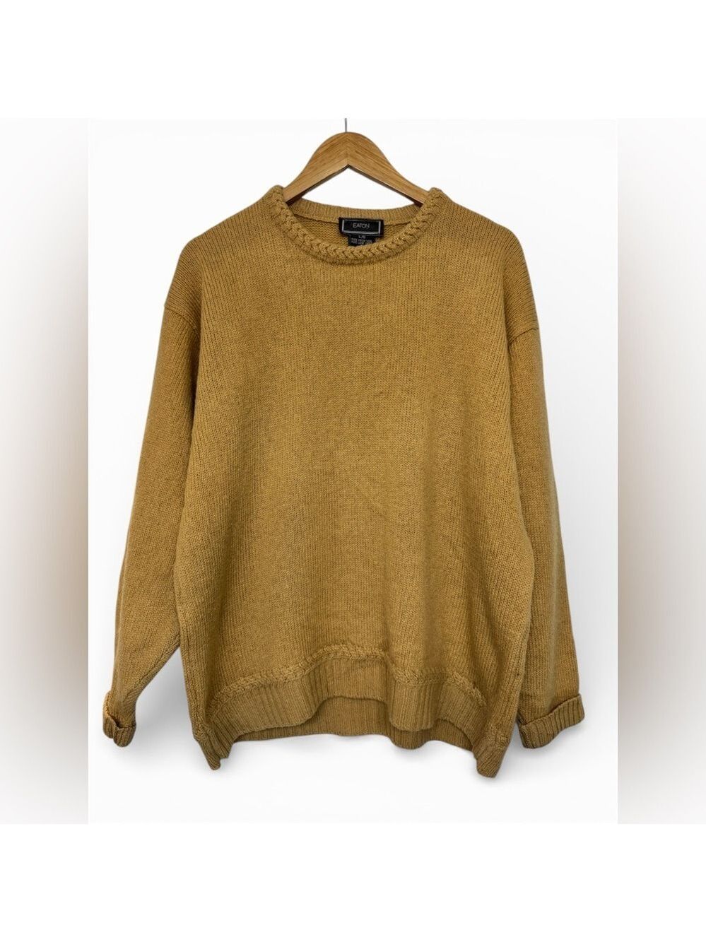 Eaton Pure Virgin Wool Sweater Large